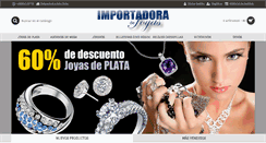 Desktop Screenshot of importadoradejoyas.cl
